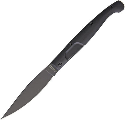 Extrema Ratio Resolza Linerlock Black Knife N690 Blade 4.5 Inch 5.75 Inch Closed EDC Enthusiasts Tactical Elite by Extrema Ratio