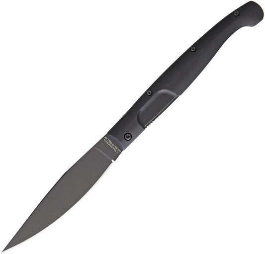 Extrema Ratio Resolza Linerlock Black Knife N690 Blade 4.5 Inch 5.75 Inch Closed EDC Enthusiasts Tactical Elite by Extrema Ratio