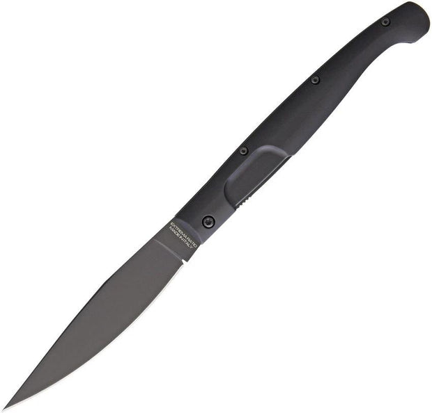 Extrema Ratio Resolza Linerlock Black Knife N690 Blade 4.5 Inch 5.75 Inch Closed EDC Enthusiasts Tactical Elite by Extrema Ratio