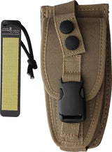 Extrema Ratio RAO Folder Desert Warfare Finish Knife For Tactical Enthusiasts With Bohler N690 Tanto And Safe Lock Pin by Extrema Ratio