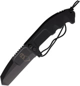 Extrema Ratio RAO Folder Black Ruvido Tanto Knife With Bohler N690 Blade And Extra Safe Locking Pin Tactical Pros by Extrema Ratio