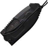 Extrema Ratio RAO Folder Black Ruvido Tanto Knife With Bohler N690 Blade And Extra Safe Locking Pin Tactical Pros by Extrema Ratio