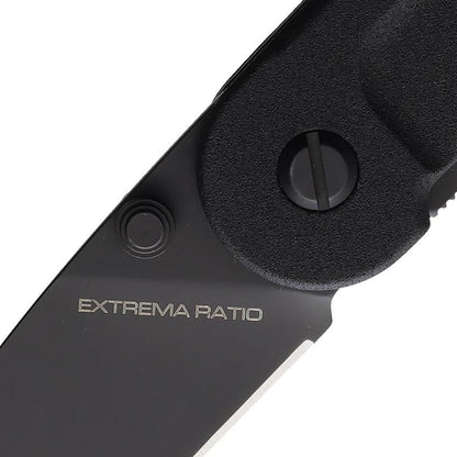 Extrema Ratio Premium BF1 Linerlock Knife With 2.75 Inch Drop Point N690 Blade And 4 Inch Closed Aluminum Handle For EDC by Extrema Ratio