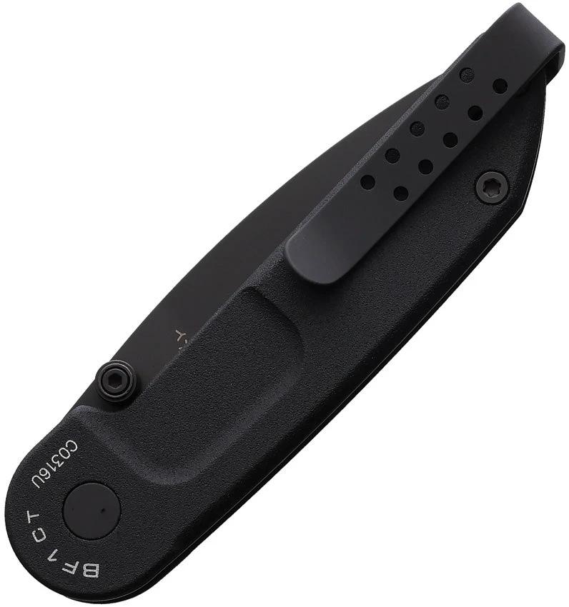 Extrema Ratio BF1 Linerlock Tactical Knife Black N690 Tanto Blade Textured Aluminum Handle EDC by Extrema Ratio