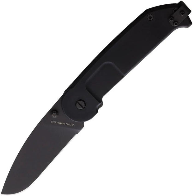 Extrema Ratio BF2 CD Linerlock Elite Premium EDC Knife With Black Anodized Aluminum Handle And N690 Blade by Extrema Ratio