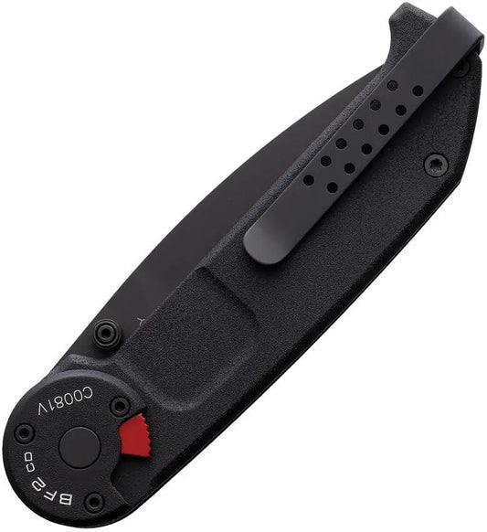 Extrema Ratio BF2 CD Linerlock Knife Ruvido Black Bohler N690 Blade 5 Inch Closed For Tactical EDC Pros by Extrema Ratio