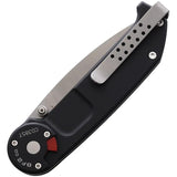 Extrema Ratio BF2 CD Linerlock Knife With N690 Blade 5in Closed Black Aluminum Handle For Tactical Pros by Extrema Ratio