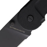 Extrema Ratio BF2 CT Linerlock Black Knife Ruvito 3.25in Blade 5in Closed for Premium Tactical EDC by Extrema Ratio