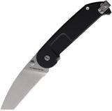 Extrema Ratio BF2 CT Linerlock Folding Knife 3.25in N690 Tanto Stonewashed Blade Black Aluminum Handle for Tactical Fans by Extrema Ratio