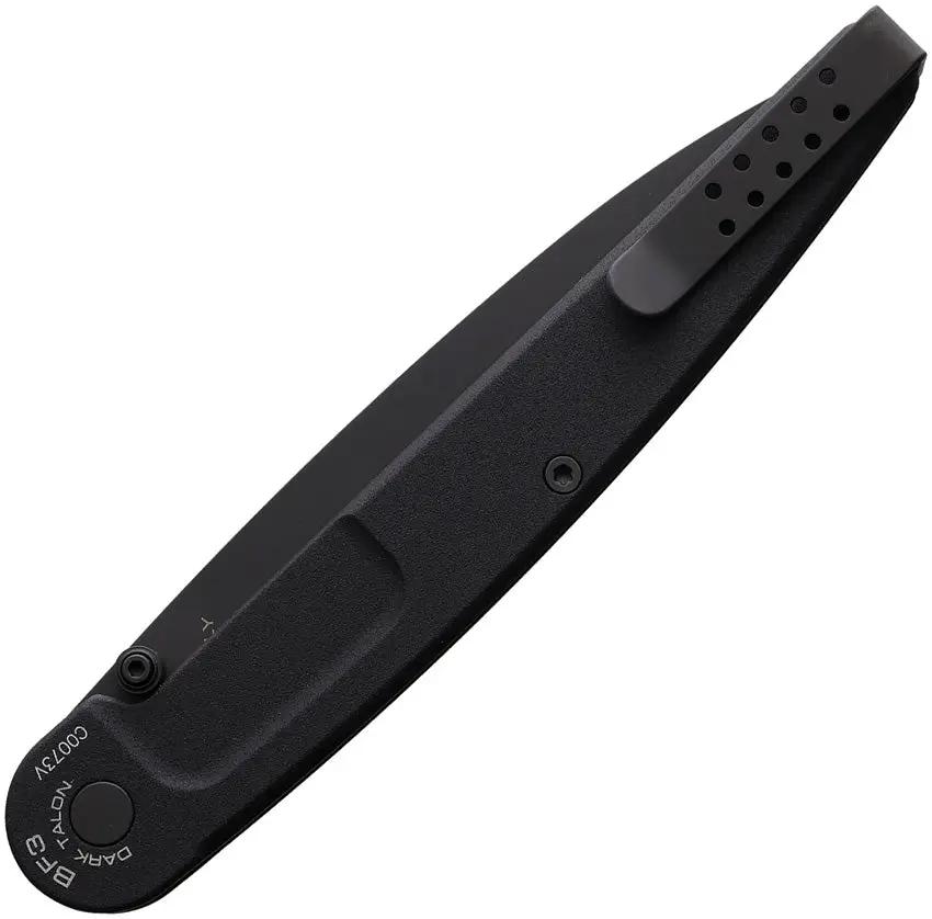 Extrema Ratio BF3 Dark Talon Folding Knife 4.88in N690 Blade Black Aluminum Handle Tactical EDC For Professionals by Extrema Ratio
