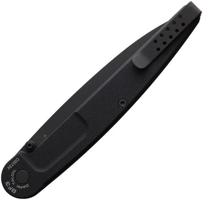 Extrema Ratio BF3 Dark Talon Folding Knife 4.88in N690 Blade Black Aluminum Handle Tactical EDC For Professionals by Extrema Ratio