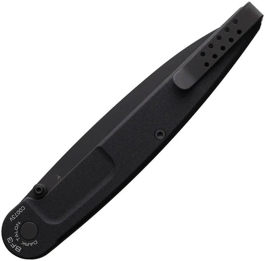 Extrema Ratio BF3 Dark Talon Folding Knife 4.88in N690 Blade Black Aluminum Handle Tactical EDC For Professionals by Extrema Ratio