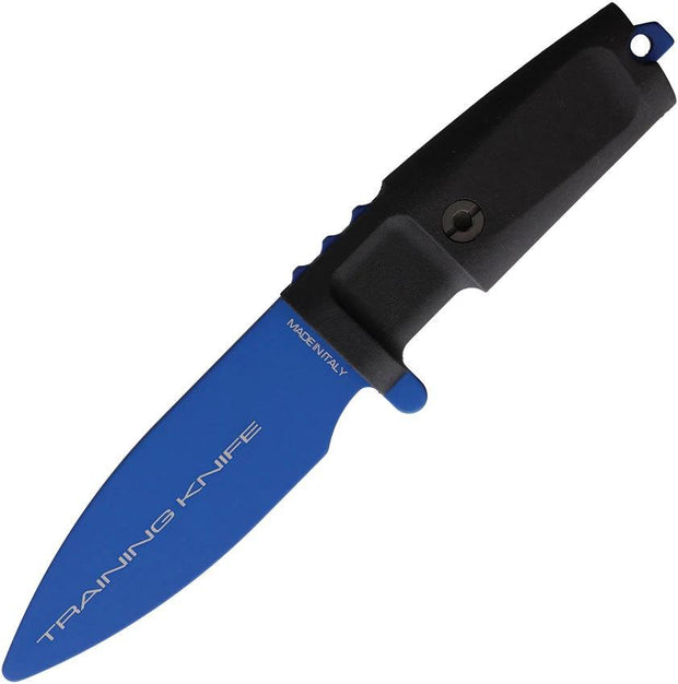 Extrema Ratio TK Shrapnel OG Training Knife Unsharpened 8.3in Blade Blue Anodized Aluminum Handle For Tactical Training by Extrema Ratio