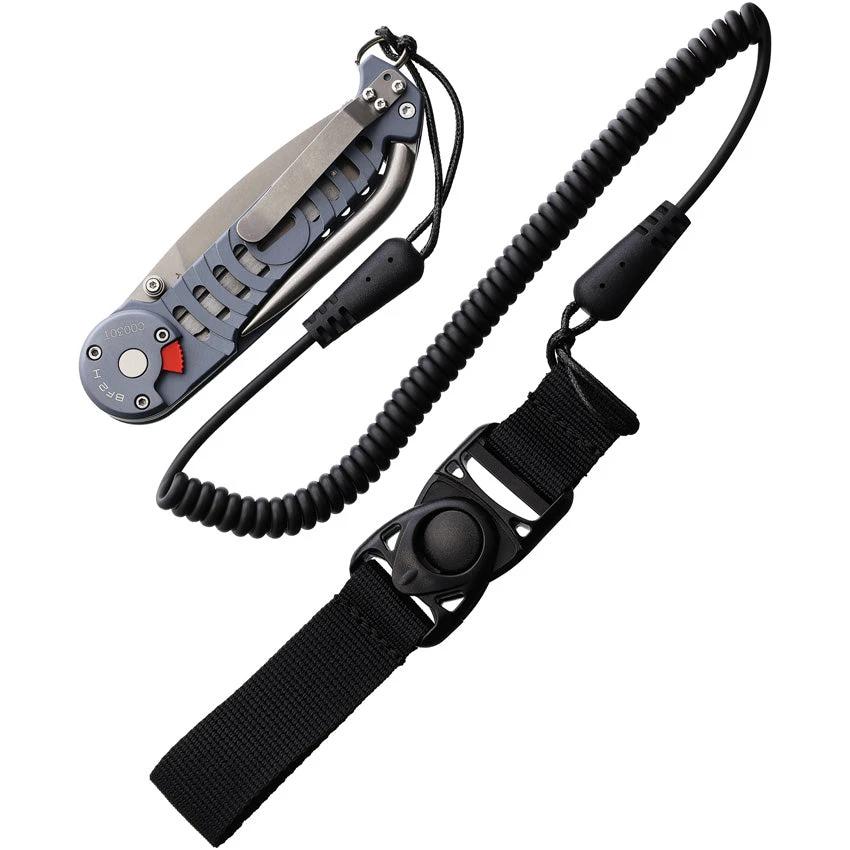 Extrema Ratio BF2 Helmsman Dive Linerlock Knife Partially Serrated Bohler N690 Blade Gray Aluminum Handle Marlin Spike by Extrema Ratio