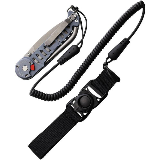Extrema Ratio BF2 Helmsman Dive Linerlock Knife Partially Serrated Bohler N690 Blade Gray Aluminum Handle Marlin Spike by Extrema Ratio