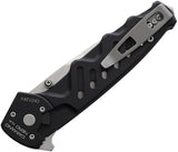 Extrema Ratio Caimano Nero NA Linerlock Knife With Bohler N690 Satin Blade Glass Breaker Pocket Clip Tactical by Extrema Ratio