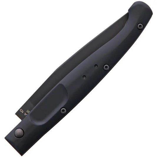 Extrema Ratio Resolza 10 Linerlock Knife Black Bohler N690 Blade For Tactical EDC Enthusiasts by Extrema Ratio