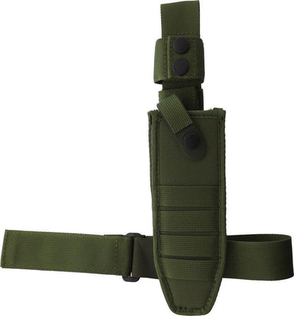 Extrema Ratio Dobermann IV S600 Tactical Knife Full Tang Bohler S600 Blade Green Forprene Handle MOLLE Sheath Pros by Extrema Ratio