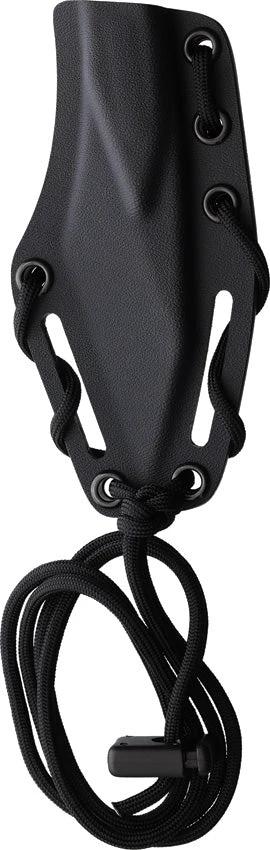 Extrema Ratio Kiri Fixed Blade Knife 2.38in N690 Dark Stone Finish Full Tang For Tactical Outdoorsmen With Neck Sheath by Extrema Ratio