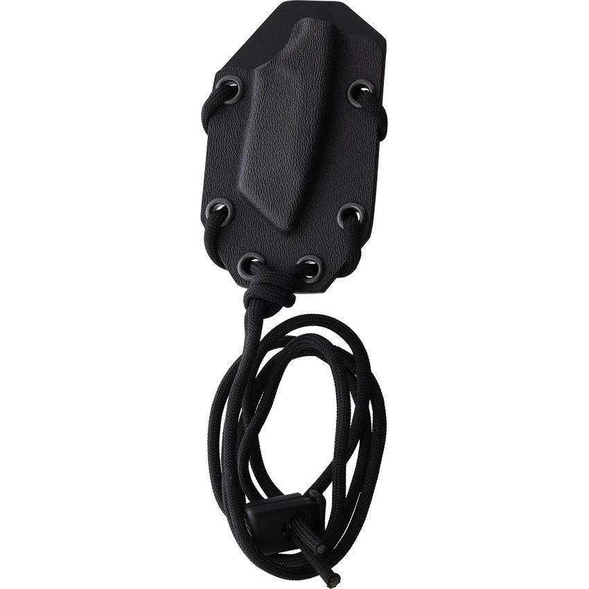 Extrema Ratio N.K.2 Neck Knife Black One Piece 2in N690 Blade With Kydex Sheath For EDC by Extrema Ratio