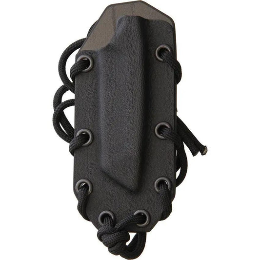 Extrema Ratio NK3 K Neck Knife Black With 2.75in Tanto Blade Glass Breaker N690 Steel Kydex Neck Sheath For Tactical EDC by Extrema Ratio