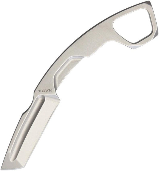 Extrema Ratio NK3 K Neck Knife With Glass Breaker Finger Ring N690 Stonewash Kydex Sheath For Tactical EDC Enthusiasts by Extrema Ratio