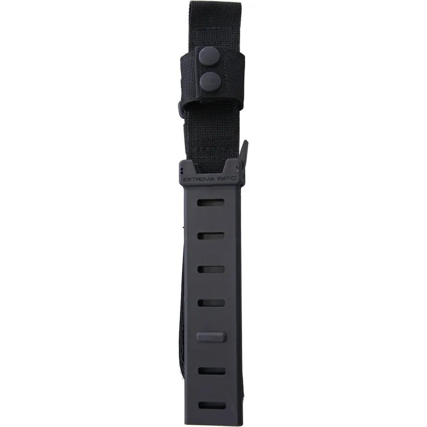 Extrema Ratio Contact Fixed Blade Knife Black N690 6.38in Blade 11.5in Overall MOLLE Sheath For Outdoors by Extrema Ratio