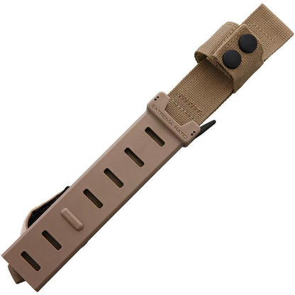 Extrema Ratio Contact Fixed Blade Desert Tan Forprene N690 With MOLLE Sheath For Tactical Outdoors by Extrema Ratio