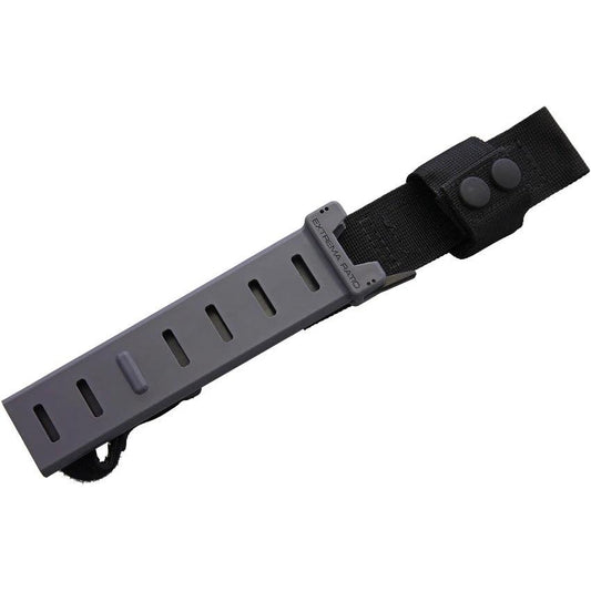 Extrema Ratio Contact Fixed Blade Knife Wolf Gray N690 Stonewashed 6.38 Inch Blade Forprene Handle Tactical Outdoorsmen by Extrema Ratio