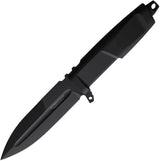 Extrema Ratio Contact C Combat Knife Black 4.25in N690 Spear Point Blade MOLLE Compatible Sheath For Tactical Operators by Extrema Ratio