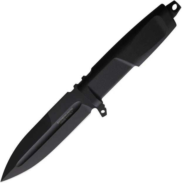 Extrema Ratio Contact C Combat Knife Black 4.25in N690 Spear Point Blade MOLLE Compatible Sheath For Tactical Operators by Extrema Ratio