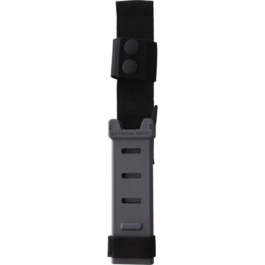 Extrema Ratio Contact C Ranger Gray Tactical Knife For Tactical Pros N690 Spear Point Blade Forprene Handle MOLLE Sheath by Extrema Ratio