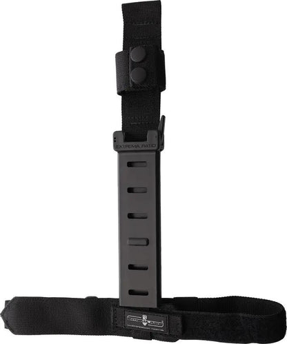Extrema Ratio DMP Fixed Blade Knife Black 6 Inch N690 Steel Forprene Handle Extended Tang Lanyard MOLLE Sheath Tactical by Extrema Ratio