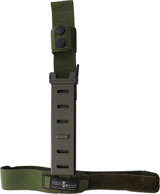 Extrema Ratio DMP Fixed Blade Ranger Knife N690 6in Blade Ranger Green Forprene Handle MOLLE Sheath Tactical Enthusiasts by Extrema Ratio