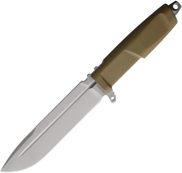 Extrema Ratio DMP Fixed Blade Knife Tactical 6in Bohler N690 Blade Stonewashed Full Tang Forprene Handle MOLLE Sheath by Extrema Ratio