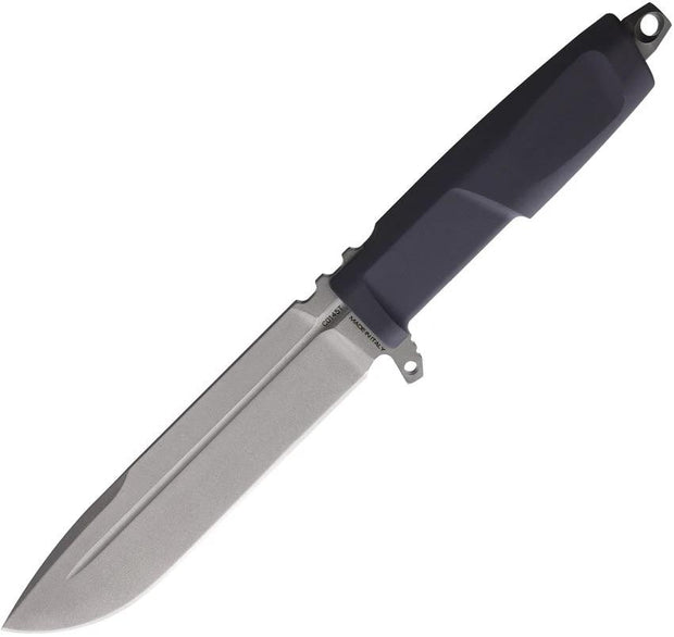 Extrema Ratio DMP Fixed Blade Knife Wolf Gray Forprene Handle Tactical Six Inch N690 Full Tang MOLLE Sheath by Extrema Ratio