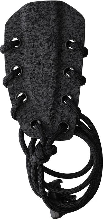 Extrema Ratio Satre Neck Knife S600 Bohler Steel One Piece EXP Dark Finish With Kydex Neck Sheath For Tactical EDC by Extrema Ratio