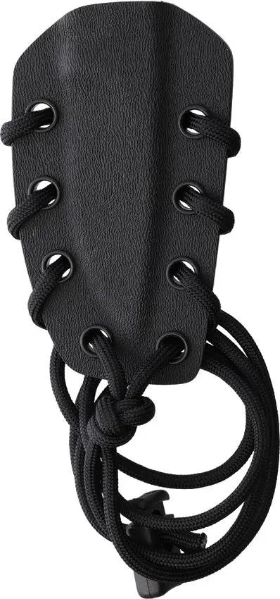 Extrema Ratio Satre Neck Knife 6.38in Overall 2.75in Blade N690 One-Piece Paracord Lanyard Kydex Sheath For Outdoors by Extrema Ratio