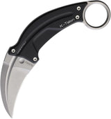 Extrema Ratio K-Talon Karambit Fixed Blade Knife N690 Stonewash Blade Black Aluminum Handle Tactical Pros by Extrema Ratio
