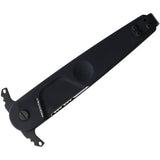 Extrema Ratio BD2 Contractor Knife Black Dagger Blade Partial Serration Tang Pocket Clip for Tactical Enthusiasts by Extrema Ratio
