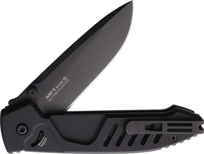 Extrema Ratio MF1 EVO D Linerlock Knife Black Bohler N690 Drop Point Hidden Lock Elite Tactical EDC by Extrema Ratio