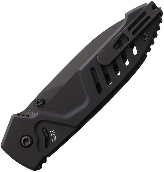 Extrema Ratio MF1 Evo SP Linerlock Knife Black DLC M390 Partial Serrated Blade For Elite Tactical EDC Pros by Extrema Ratio
