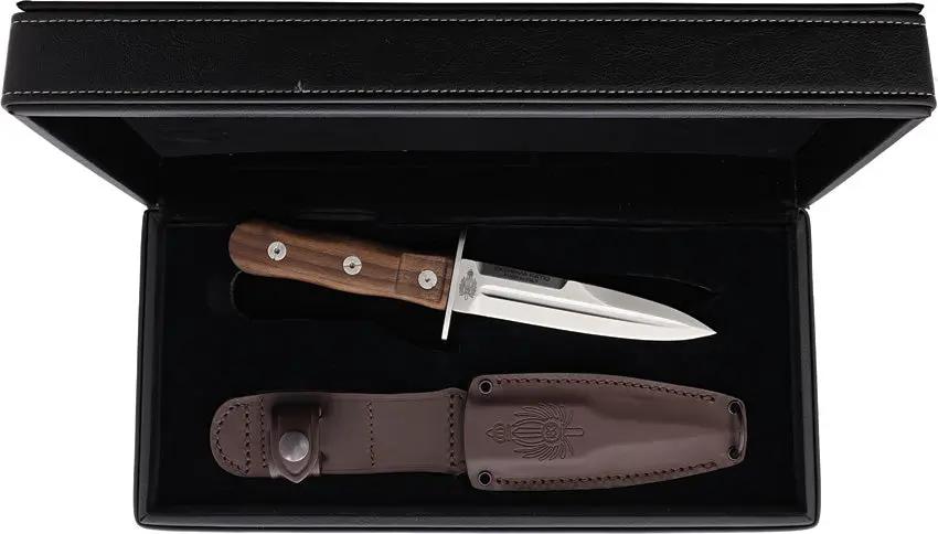 Extrema Ratio Nimbus Special Edition Tactical Knife 5.5in N690 Blade With Leather Presentation Case And Belt Sheath by Extrema Ratio