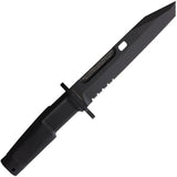 Extrema Ratio Fulcrum Combat Knife Black 7.13 Inch N690 Tanto With Forprene Handle For Military Tactical Use by Extrema Ratio