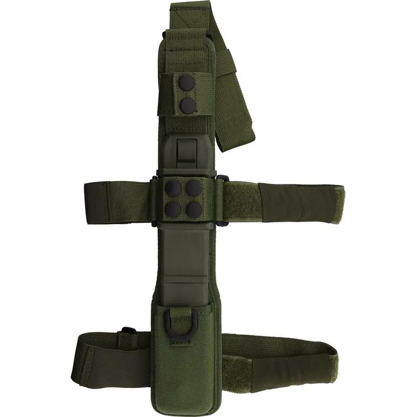 Extrema Ratio Fulcrum Combat Knife OD Green N690 Tanto Partially Serrated for Tactical Professionals by Extrema Ratio