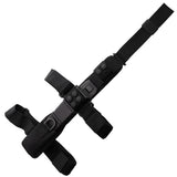 Extrema Ratio Fulcrum Combat Knife Black 7.13in N690 Tactical Tanto With Forprene Handle And MOLLE Sheath by Extrema Ratio