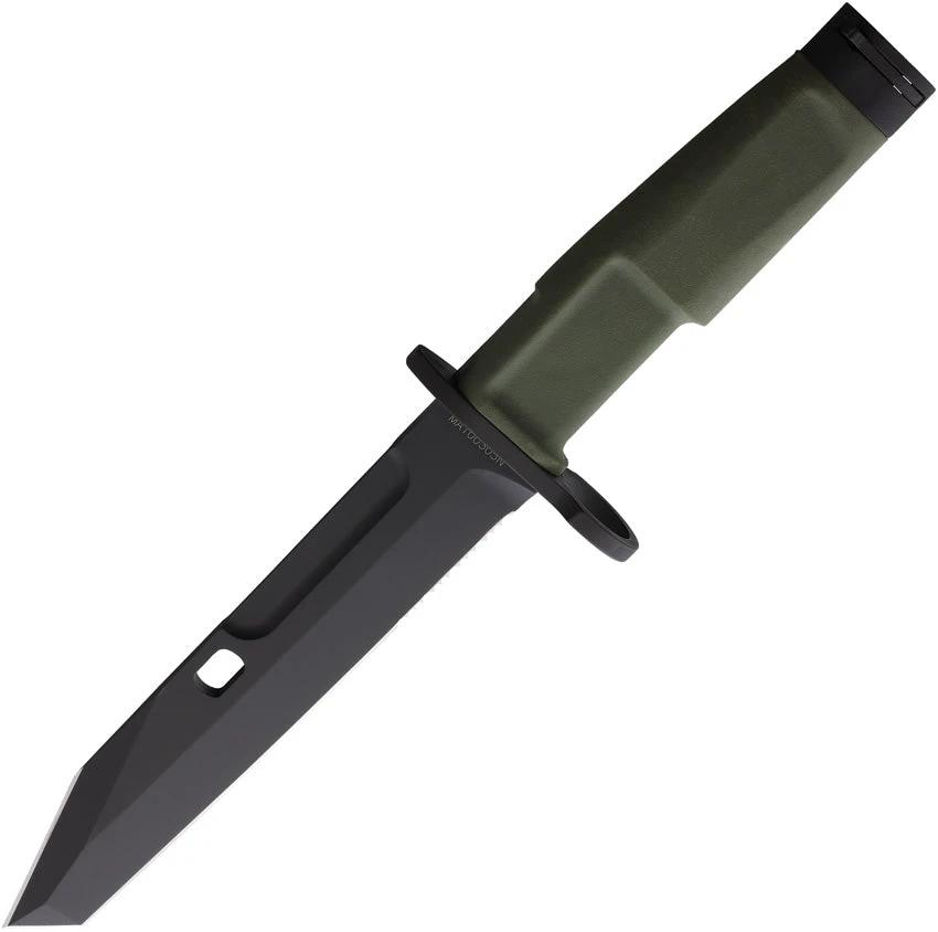 Extrema Ratio Fulcrum Elite Combat Knife OD Green Forprene Handle N690 Blade With MOLLE Sheath For Tactical Pros by Extrema Ratio