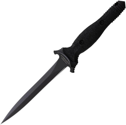 Extrema Ratio Ordinanza Suppressor Dagger 7in N690 Blade Black Handle Glass Breaker Belt Sheath For Tactical Collectors by Extrema Ratio