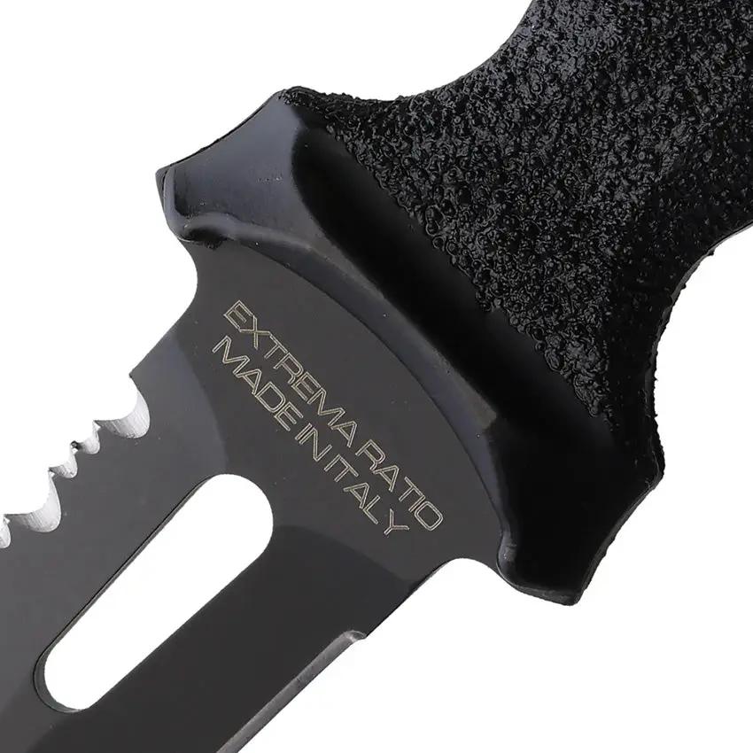 Extrema Ratio Dicok Dive Knife 3.25 Inch N690 Serrated Blade With Multimount Sheath For Divers by Extrema Ratio