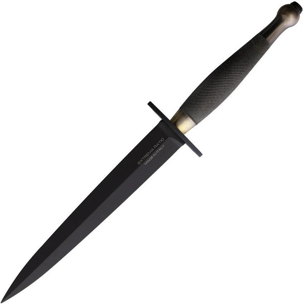 Extrema Ratio Herring Fixed Blade Knife SixPointFiveInches N690 Dagger With Brass Handle Premium Collectors Edition by Extrema Ratio